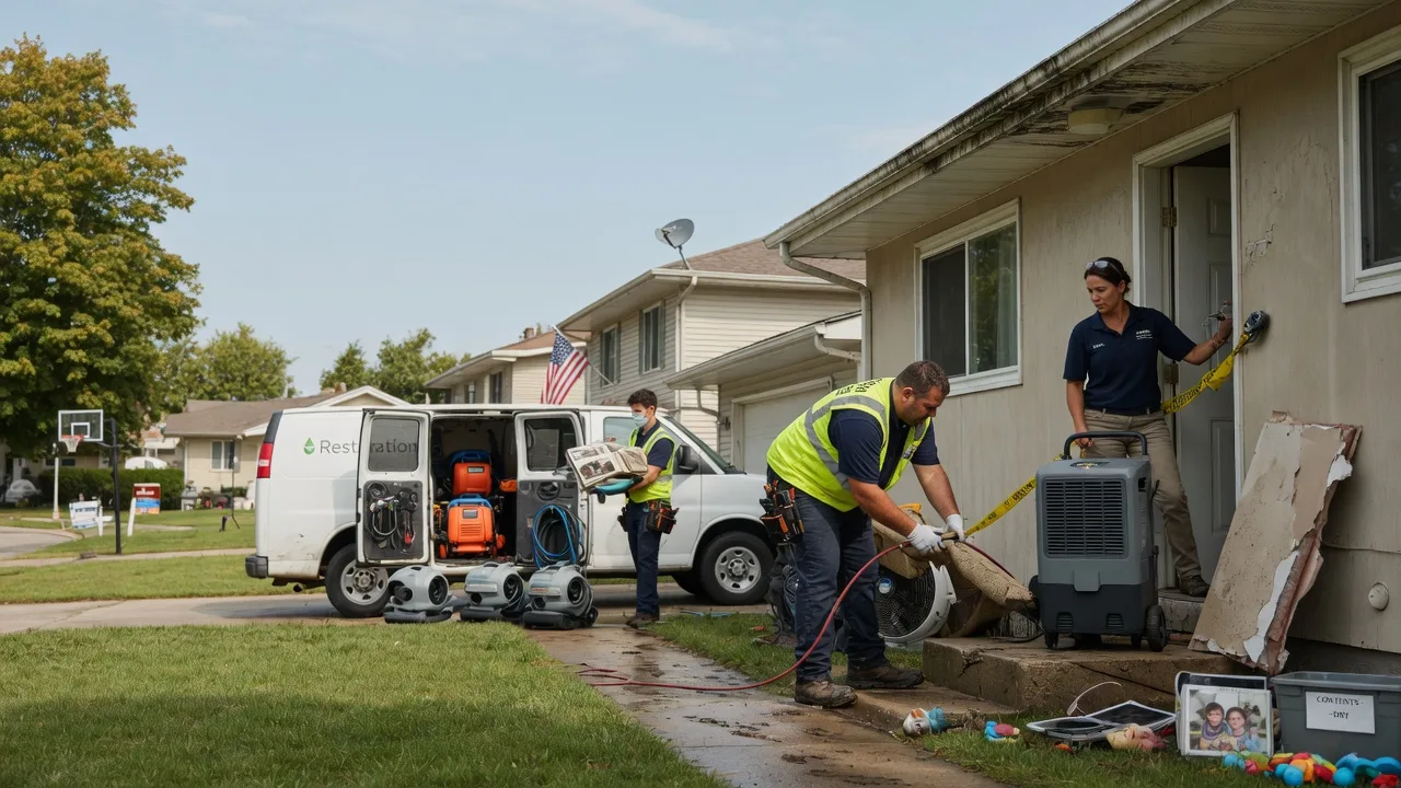 Water Damage Restoration in Cherry Point, NC near me
